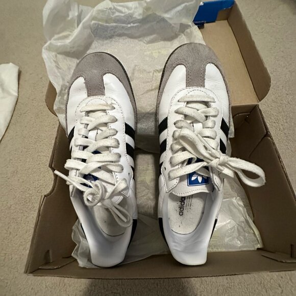 Adidas Samba OG – White/Black/Gum – Women’s 6 - Picture 4 of 7